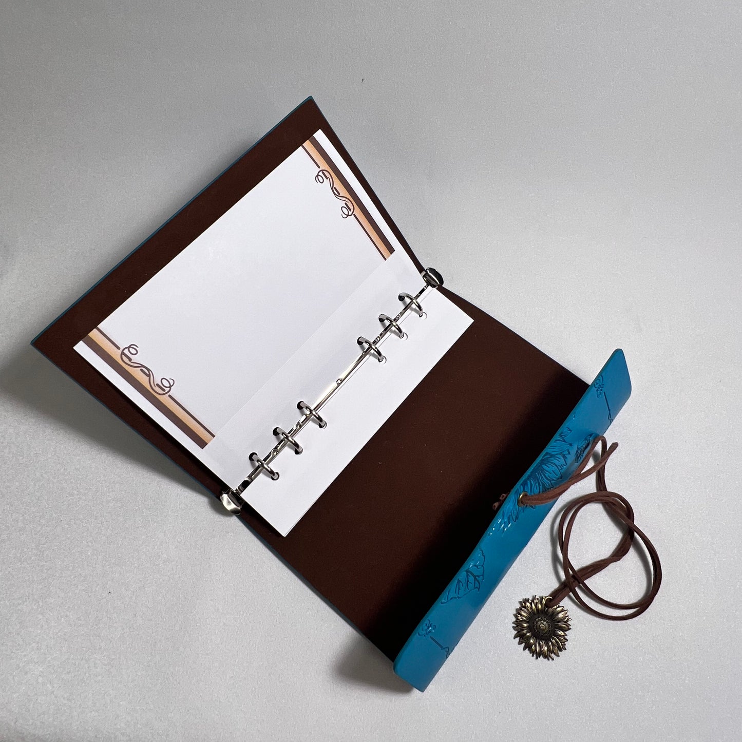 10 Uniquely created binding attachments are included to connect to your envelope sheet after you have written your letter. The Zip Strip has 6 holes punched and a double-sided tape that you will peel off and connect to your envelope. The nice thing about this system is you can reorganize, add, and subtract letters at any time.