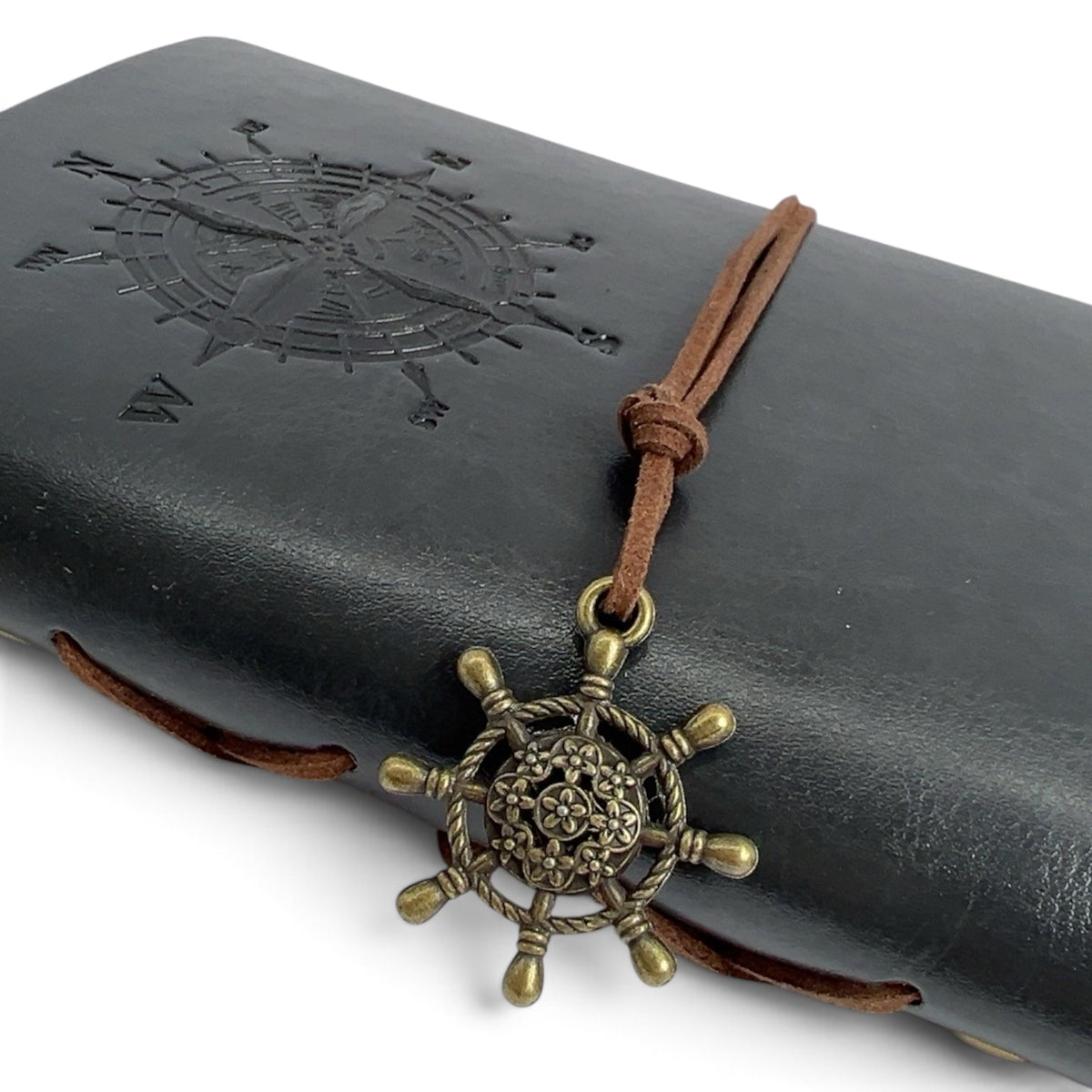 Compass Refillable Journal with blank Kraft paper – Retiring Design